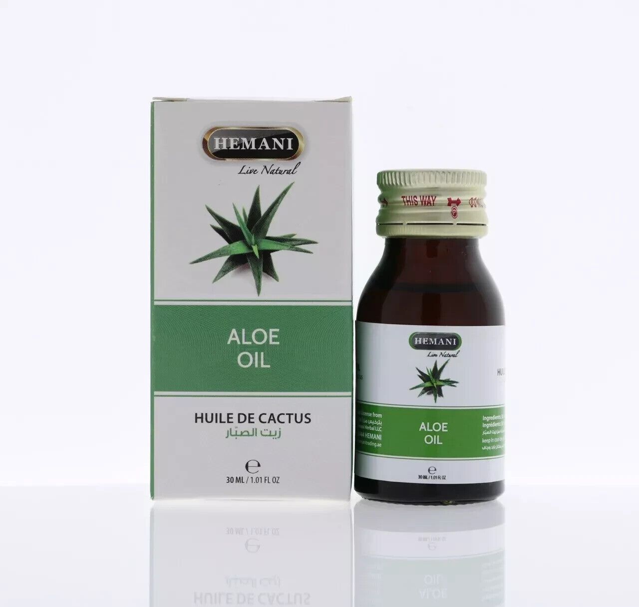 Premium Natural Oil Set – 8 x 30ml – Black Seed Rosemary Avocado Clove Aloe, - Aloe Oil زيت الصبار - Health &