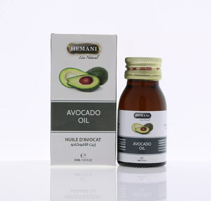 Premium Natural Oil Set – 8 x 30ml – Black Seed Rosemary Avocado Clove Aloe, - Avocado Oil زيت الافكادو - Health &