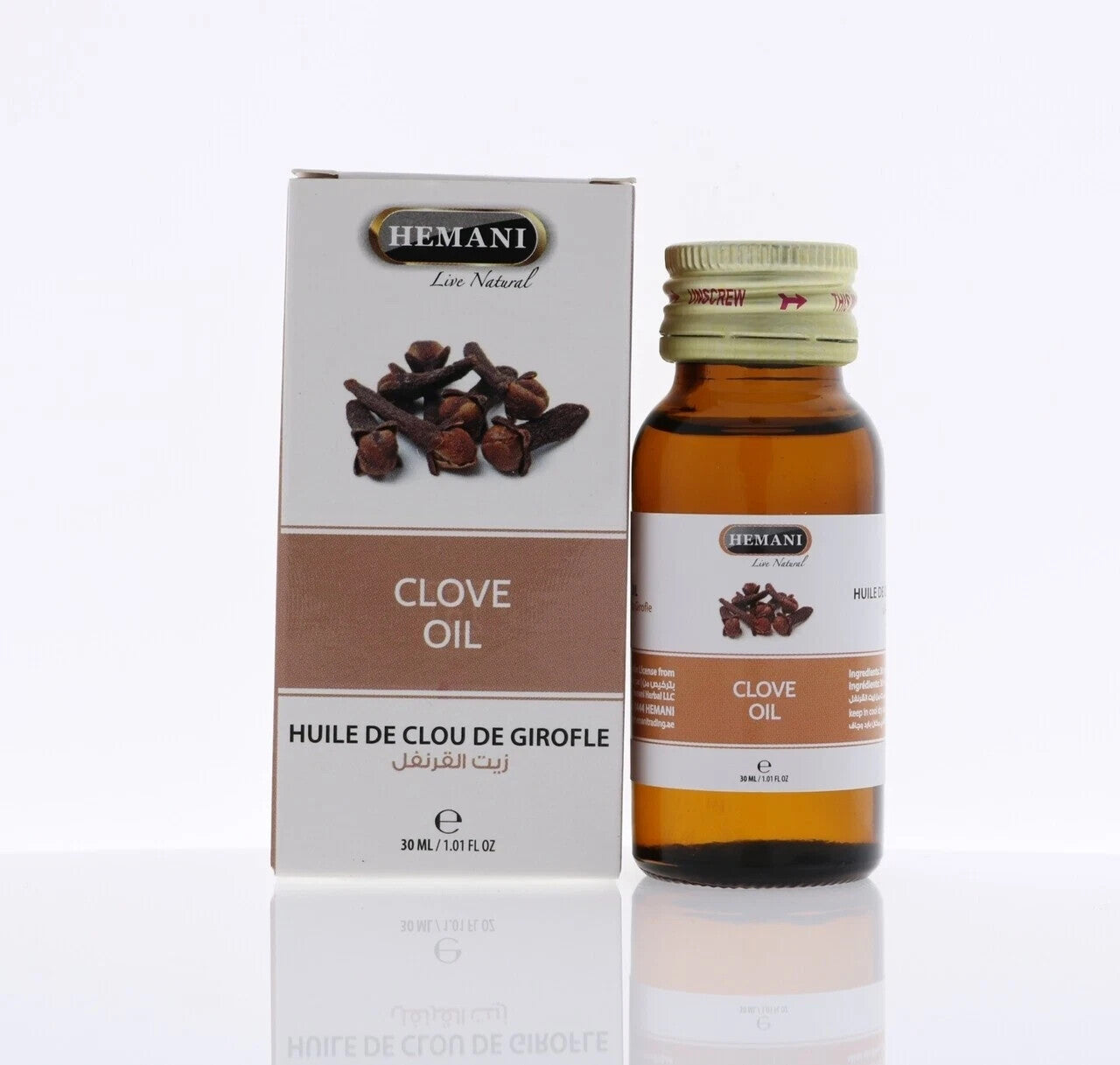 Premium Natural Oil Set – 8 x 30ml – Black Seed Rosemary Avocado Clove Aloe, - Clove Oil زيت القرنفل - Health &