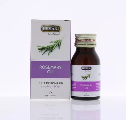 Premium Natural Oil Set – 8 x 30ml – Black Seed Rosemary Avocado Clove Aloe, - Rosmary Oil زيت اكليل الجبل - Health &