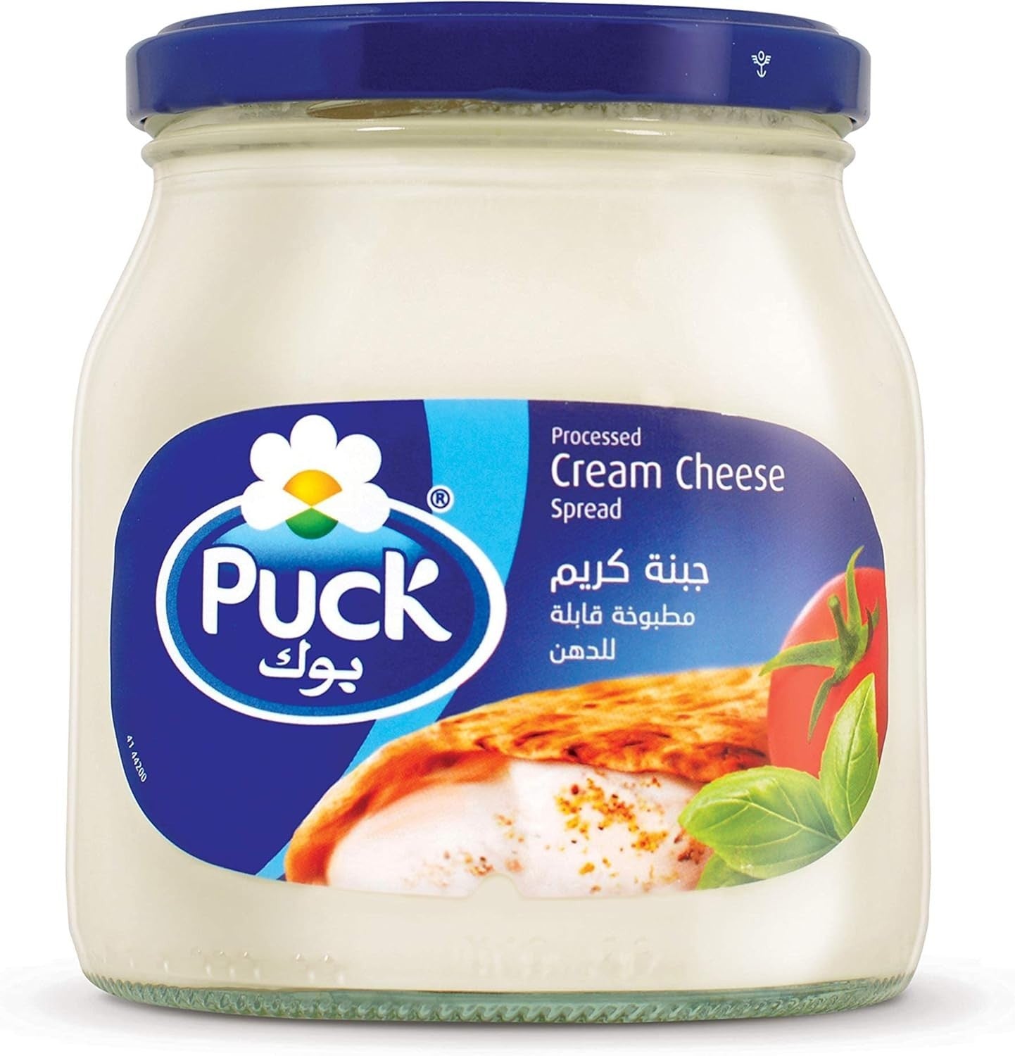 Puck Cream Cheese Spread 500g Jar – Natural Creamy Fresh – Free UK Delivery - Puck Cream Cheese 500G