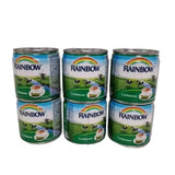 Rainbow Evaporated Milk Cardamom Flavour 170g x 4 (Pack of 6) – Total 24 Cans - Home Furniture & DIY:Cookware Dining &