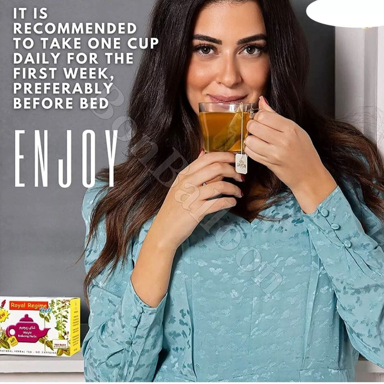 Royal Regime Tea made with Herbs for Weight Loss Slimming,Detox Health شاي رجيم - Home Furniture & DIY:Food &