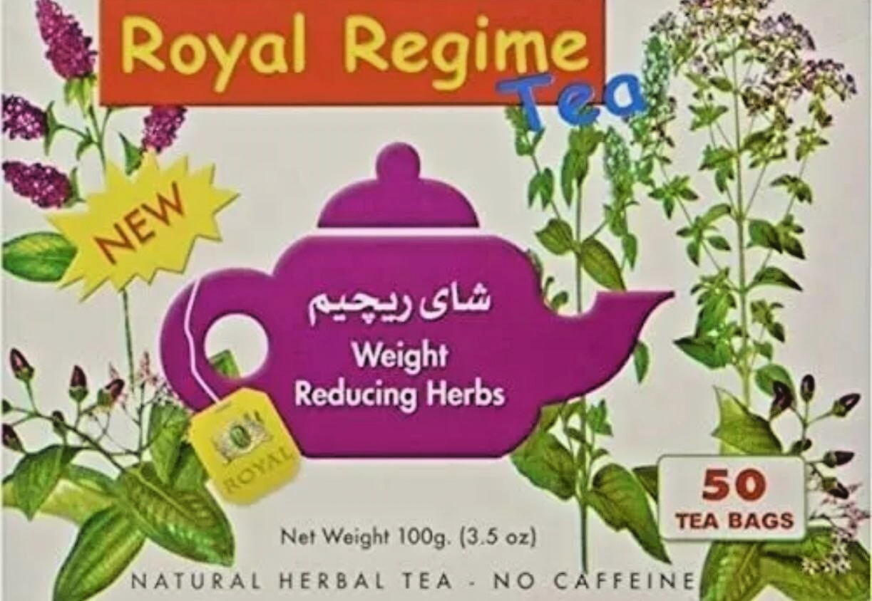 Royal Regime Tea made with Herbs for Weight Loss Slimming,Detox Health شاي رجيم - Home Furniture & DIY:Food &
