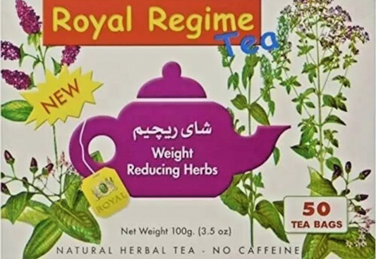 Royal Regime Tea made with Herbs for Weight Loss Slimming,Detox Health شاي رجيم - Home Furniture & DIY:Food &