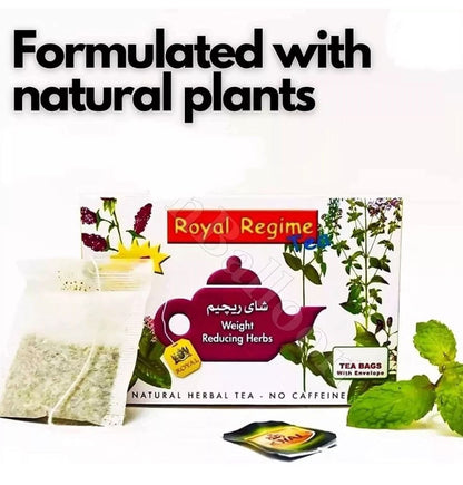 Royal Regime Tea made with Herbs for Weight Loss Slimming,Detox Health شاي رجيم - Home Furniture & DIY:Food &