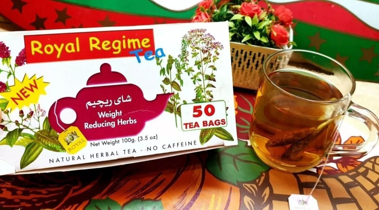 Royal Regime Tea made with Herbs for Weight Loss Slimming,Detox Health شاي رجيم - Home Furniture & DIY:Food &
