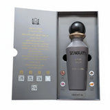 Surrati Gray Oud perfume bottle in packaging on a white background