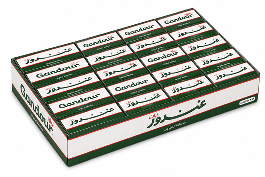 Gandour Original Jasmine Chewing Gum – Display Box 20 Packs – Gandour