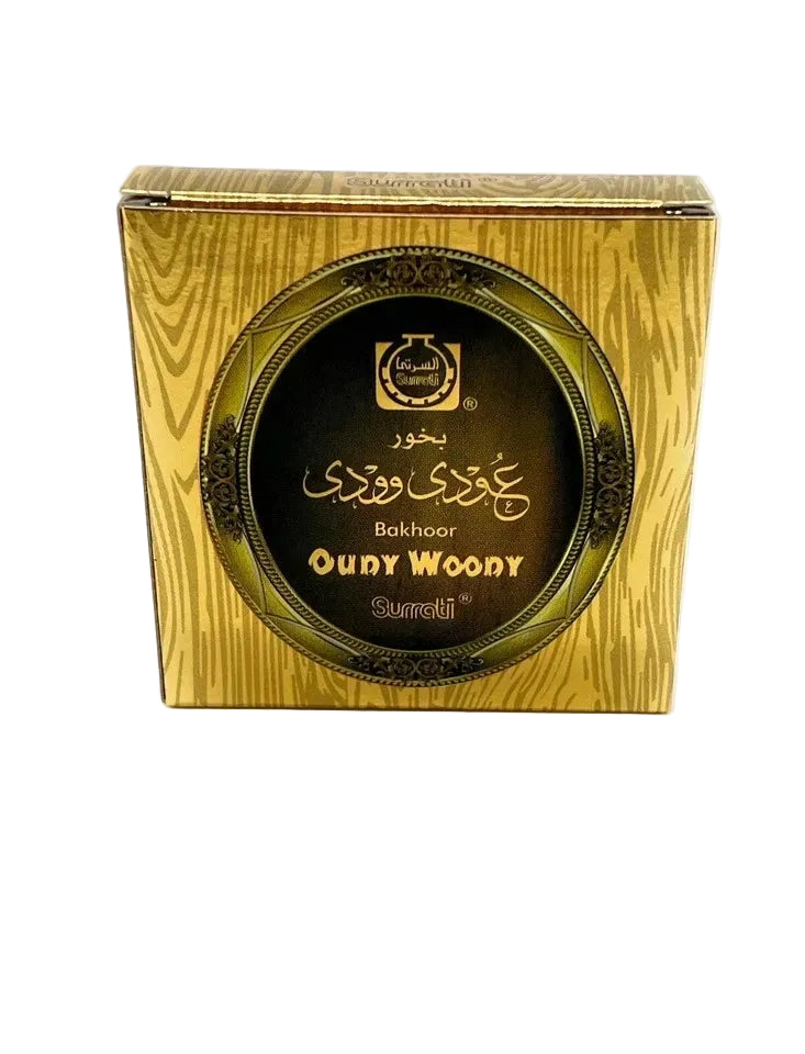 Bukhoor Oudy Woody 40g – Surrati