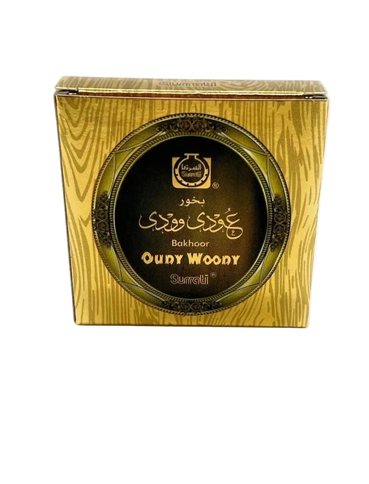 Bukhoor Oudy Woody 40g – Surrati