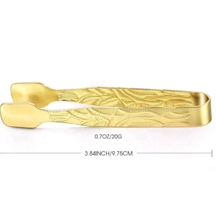 Gold Incense Charcoal Tongs 10cm – Bakhoor  Coal Holder