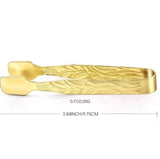 Gold Incense Charcoal Tongs 10cm – Bakhoor  Coal Holder