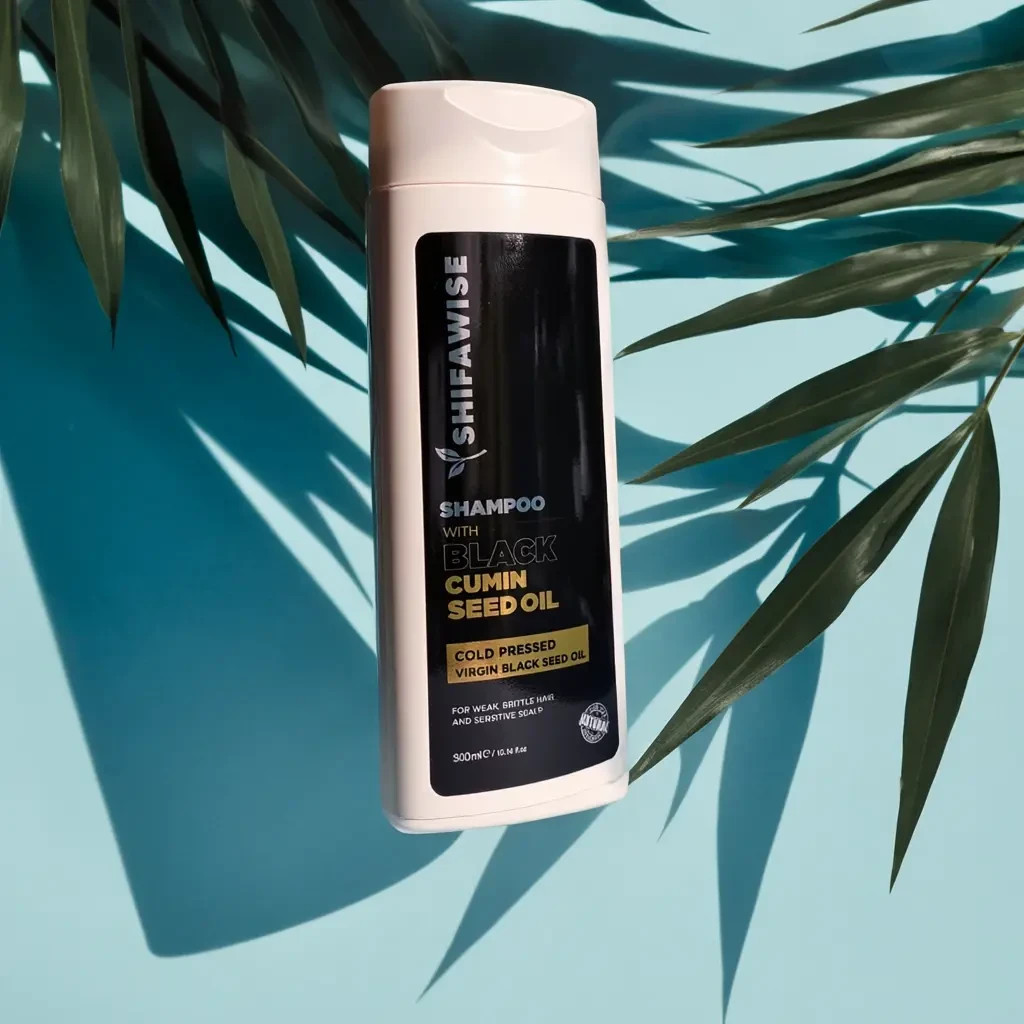 Shifawise Black Seed Range – Capsules 100ml Oil Herbal Shampoo with Black Cumi - Shifawise Virgin Black Seed Oil 100%