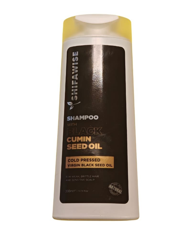 Shifawise Black Seed Range – Capsules 100ml Oil Herbal Shampoo with Black Cumi - Shifawise Herbal Shampoo with Black