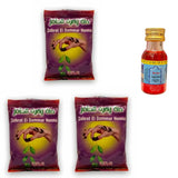 Zahrat El Dammar Sudanese Henna 100g + Messo Mahalabiya Henna Liquid 20ml | حناء - ZahratElDammarHenna(3x100g) + Mysore
