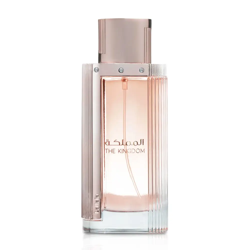 The Kingdom For Women Eau de Parfum 100ml by Lattafa. A floral fruity oriental fragrance for women with long-lasting elegance.
