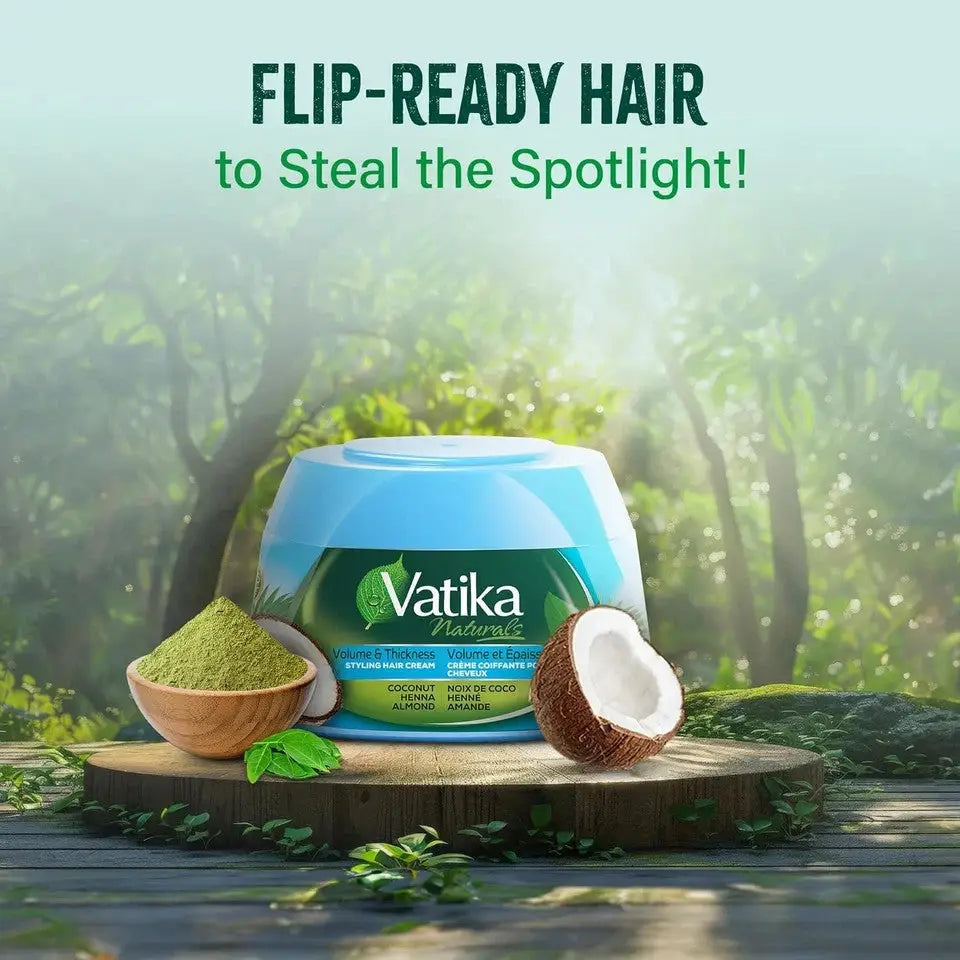 Vatika Hair Cream by Dabur – Natural Care for Every Hair Type (140ml) Vatika - Health & Beauty:Hair Care & Styling:Hair