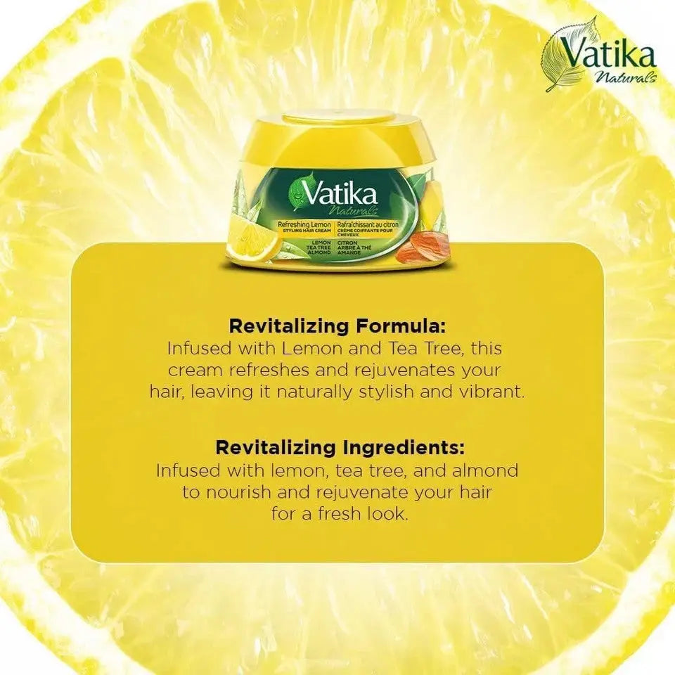 Vatika Hair Cream by Dabur – Natural Care for Every Hair Type (140ml) Vatika - Health & Beauty:Hair Care & Styling:Hair