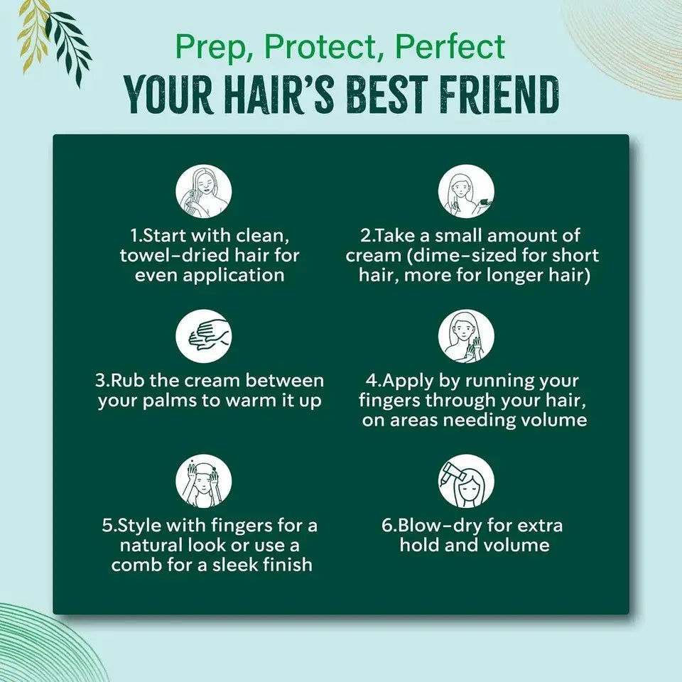 Vatika Hair Cream by Dabur – Natural Care for Every Hair Type (140ml) Vatika - Health & Beauty:Hair Care & Styling:Hair