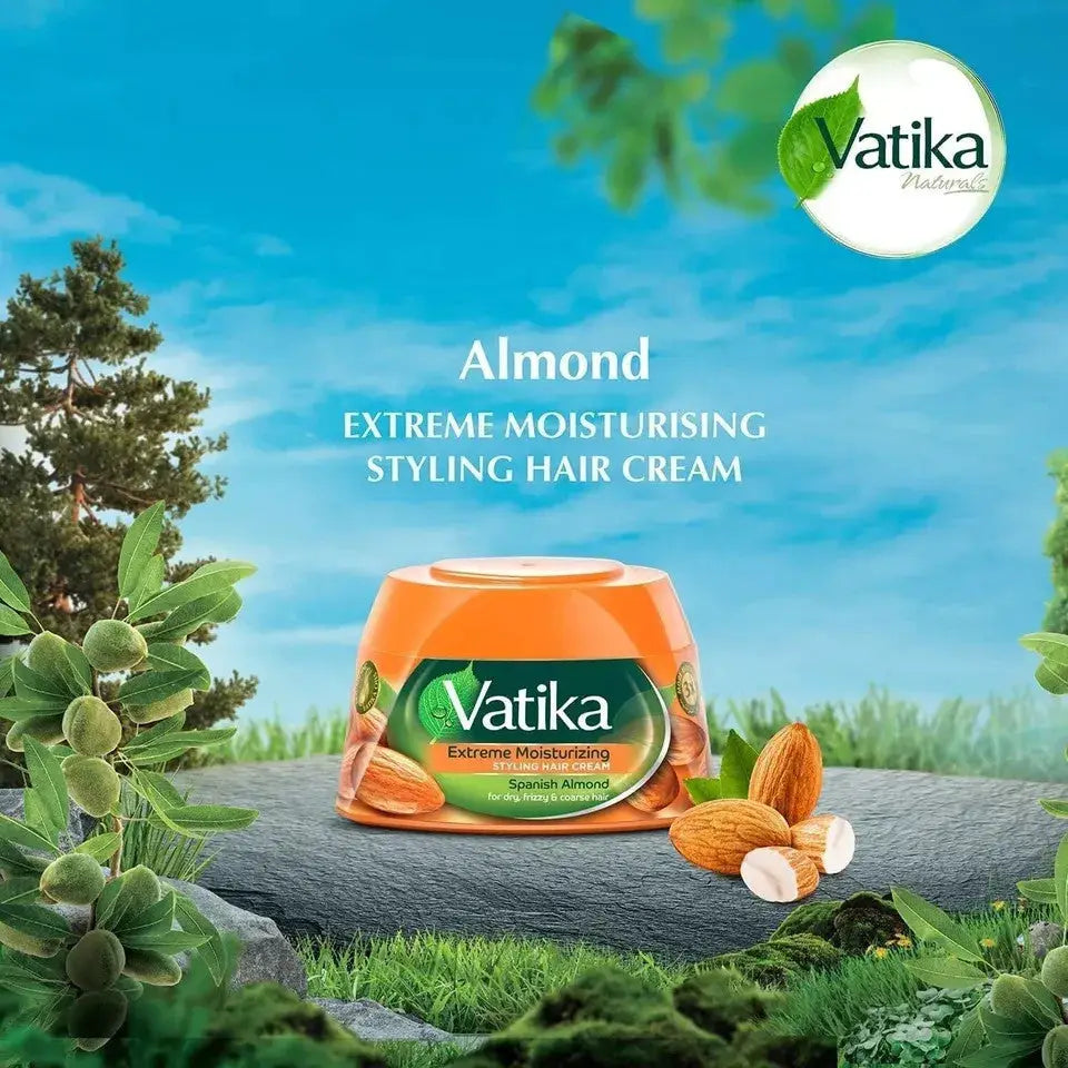 Vatika Hair Cream by Dabur – Natural Care for Every Hair Type (140ml) Vatika - Health & Beauty:Hair Care & Styling:Hair