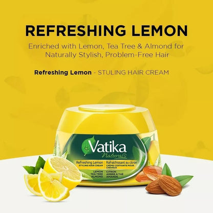 Vatika Hair Cream by Dabur – Natural Care for Every Hair Type (140ml) Vatika - Health & Beauty:Hair Care & Styling:Hair