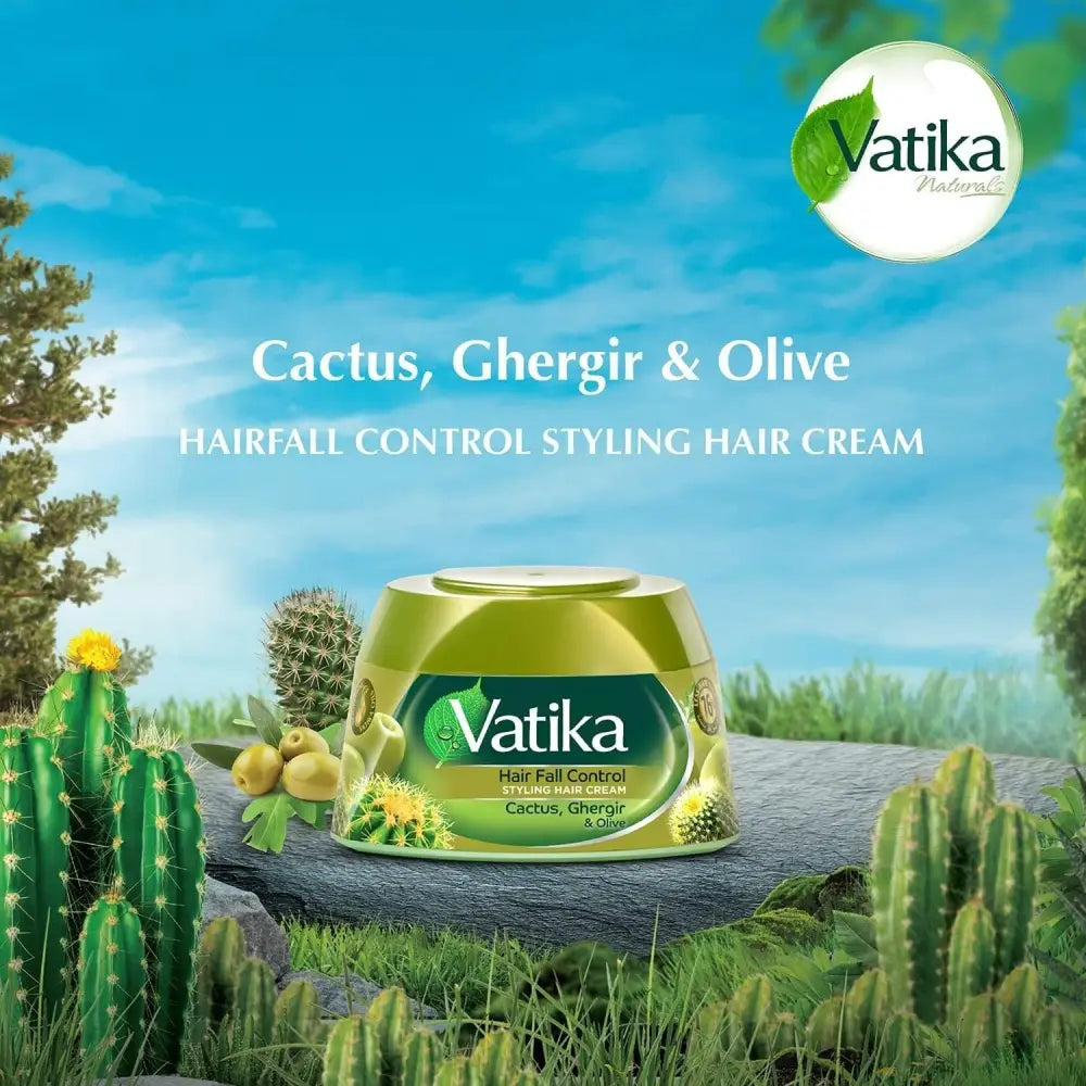 Vatika Hair Cream by Dabur – Natural Care for Every Hair Type (140ml) Vatika - Health & Beauty:Hair Care & Styling:Hair