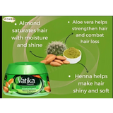 Vatika Hair Cream by Dabur – Natural Care for Every Hair Type (140ml) Vatika - Health & Beauty:Hair Care & Styling:Hair