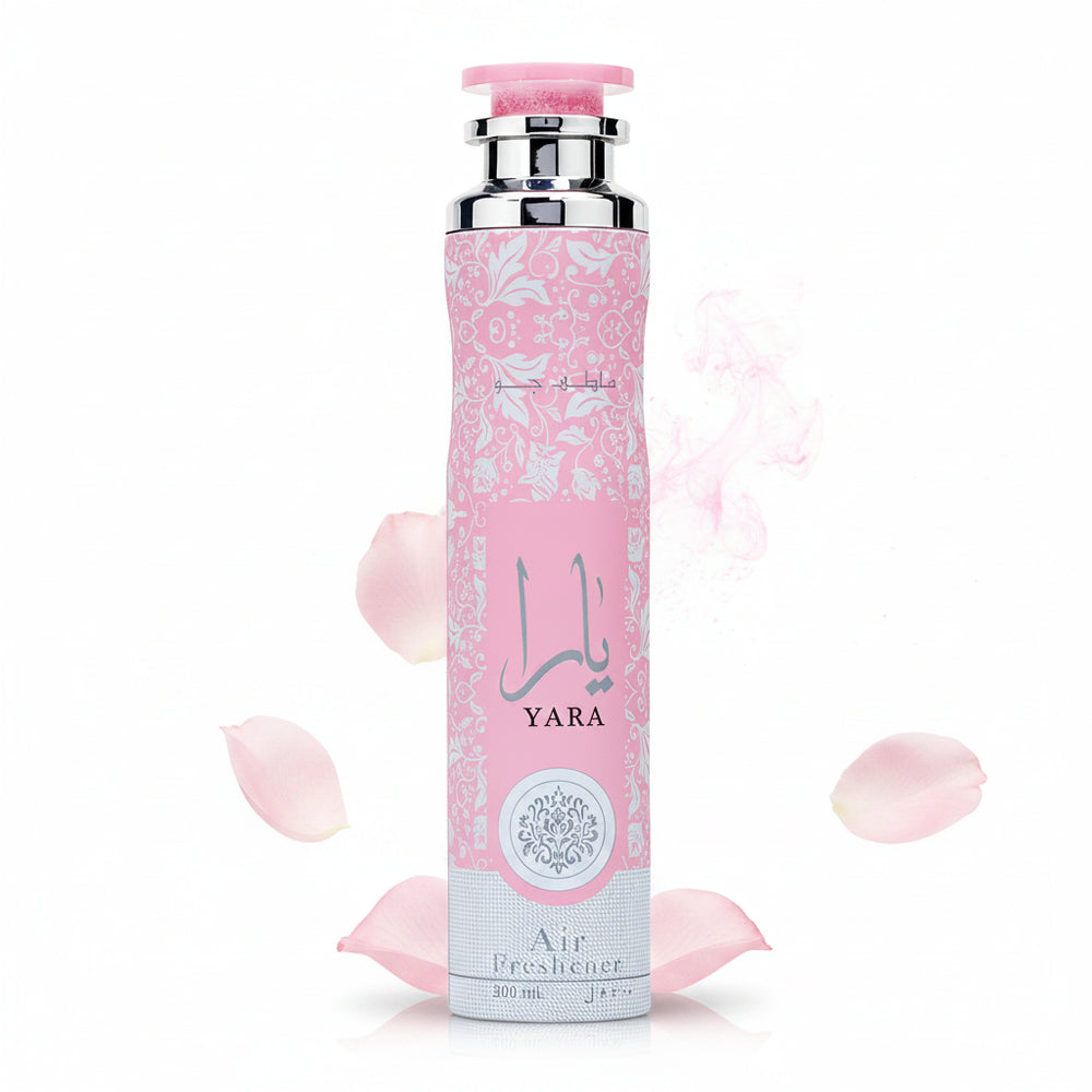 Yara Air Freshener Spray 300ml by Lattafa معطر جو يارا - Home Furniture & DIY:Household & Laundry Supplies:General