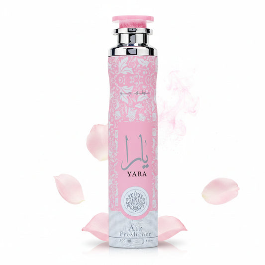 Yara Air Freshener Spray 300ml by Lattafa معطر جو يارا - Home Furniture & DIY:Household & Laundry Supplies:General