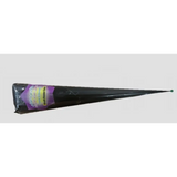 Zahrat el dammar black henna cone wrapped in plastic with purple label for long-lasting stain mehndi body art